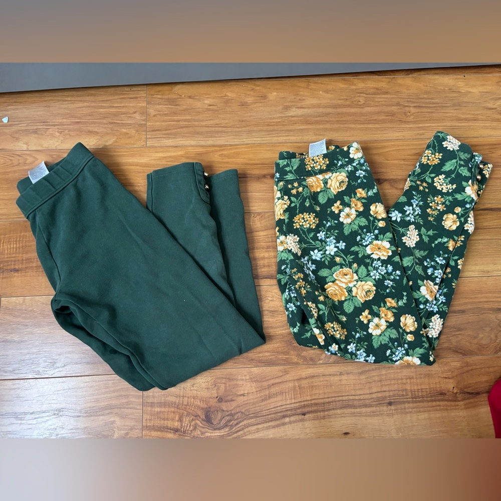 Janie and Jack dress and two leggings. Dress Sz 14 and leggings 12. - Picture 5 of 11